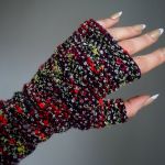 Rękawiczki Boucle kolorowe - 