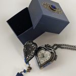 Kieszonkowy kwarcowy zegarek w kształcie serca  - Kieszonkowy kwarcowy zegarek w kształcie serca  03