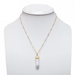 Naszyjnik 'Alchemya' – Kamień Tajemnicy i Spokoju