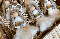 Aniołki ze srebrną gwiazdką