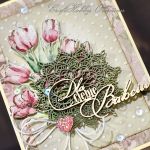 Dla Ciebie, Babciu - bukiet tulipanów - Tulipany - detal III