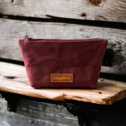 Burgundowa kosmetyczka MIDI I