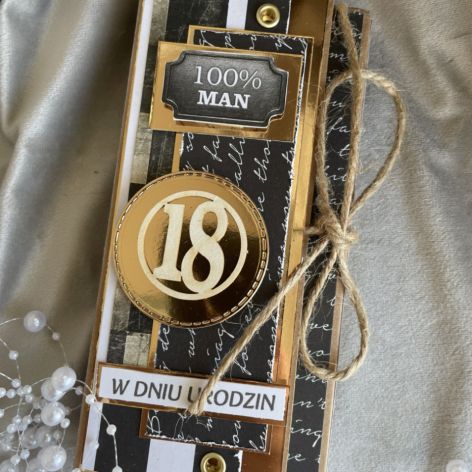 Ozdobne pudełko na pieniądze! 18 lat lub inny jubileusz!