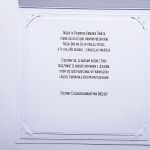 Skromna kartka na Komunię ręcznie robiona  - Kartka komunijna z personalizacja i życzeniami