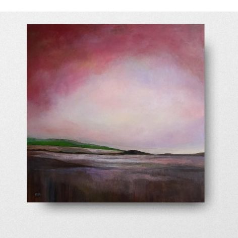 Początek wiosny-obraz akrylowy 60/60 cm 