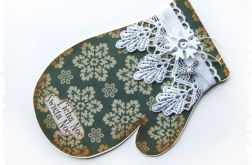 Rękawica - kartka świąteczna