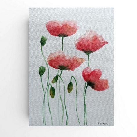 Maki 4-akwarela formatu A5