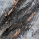 Tryptyk, ręcznie malowany obraz strukturalny, 120x90 cm - 