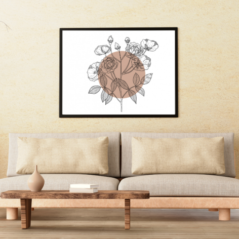 Plakat Wild rose 30x40 cm