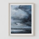 Morze-obraz akrylowy formatu 40/30 cm  - 