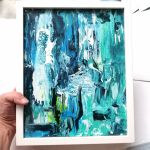 Prezent na urodziny - obraz abstrakcja - Obraz w całości