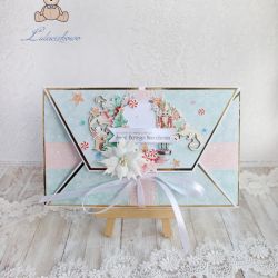 Kartka świąteczna opakowanie voucher GOTOWE