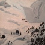 Kitzbuhel, ręcznie malowany obraz olejny - obraz na prezent