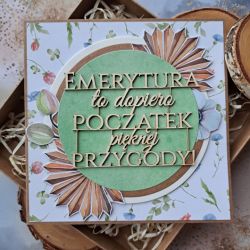 Kartka z okazji przejścia na emeryturę (w pudełku)7