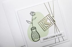 Kartka zdrowiej czekamy na Ciebie handmade