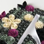 Dekoracja mieszkania, Nuta, Quilling, Obraz - 
