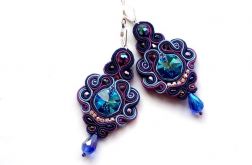 Kolczyki Blue & Violet