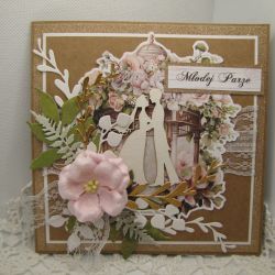 Kartka ślubna w pudełku 13