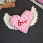 Serduszko walentynka amigurumi 4 - Serduszko