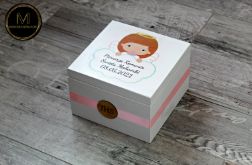 Skrzynka na pamiątkę I Komunii - Aniołek Dz.