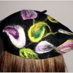 beret /motyw fioletowy/