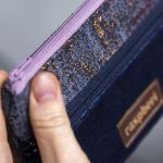 Grafitowo-granatowy portfel - 