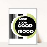 Plakat Good food Good mood - 