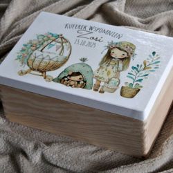 Personalizowany Kuferek Wspomnień - Boho 1