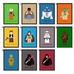 Lego Star Wars, plakat A3, - 
