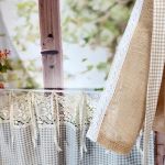 Zazdrostka Firanka na troki koronkowe Boho do Kuchni SHABBY 150/50cm - 