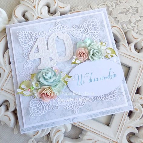 Kartka w pudełku z okazji 40.urodzin 497