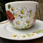 Porcelanowa filiżanka Letnie kwiaty 2 - 