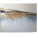 Złoty brzeg-obraz akrylowy formatu 80/100 cm  - 