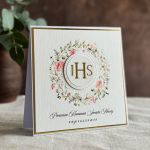 Ręcznie robione zaproszenia komunijne, 48C - Ręcznie robione zaproszenia komunijne