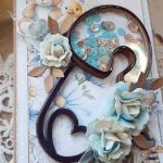 Kartka z agrafką dla chłopczyka - Z przodu