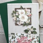 Kartka na Dzień Matki z kwiatami jabłoni - Kartka z kopertą