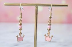 Różowe pastelowe korony