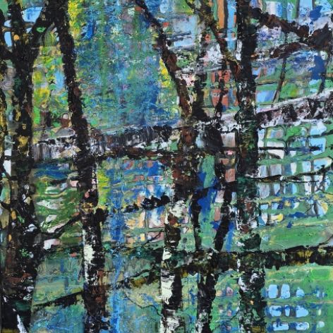 Obraz akrylowy na płótnie pt.Kostaryka Cahuita , 80x40x3 cm.