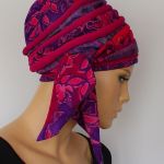 lekki turban ORIGINAL - szarfa wiązana z boku