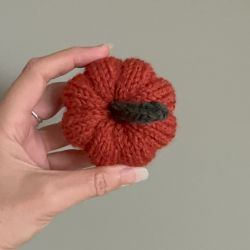 Dynia ozdobna, S, ciemnopomarańczowa - 1 szt.