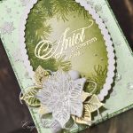 Anioł pasterzom mówił - z poinsettią - Anioł - detal III