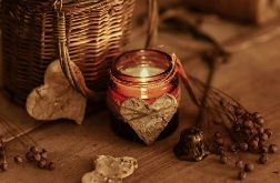 ŚWIECA SOJOWA NA WALENTYNKI