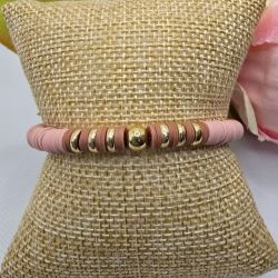 Bransoletka jasnoróżowa