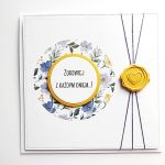 Kartka z życzeniami zdrowia minimalistyczna - Kartka z życzeniami zdrowia