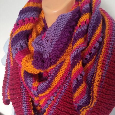 Chusta wielokolorowa 