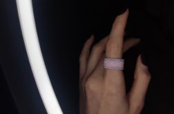 Pierścionek z koralików _3