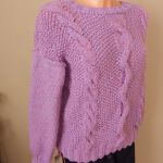 Sweter fioletowy  - 