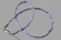 Subtelny naszyjnik z Tanzanitu