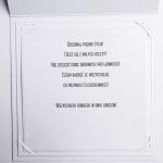 Elegancka ręcznie robiona kartka na urodziny - Kartka urodzinowa z gotowymi życzeniami