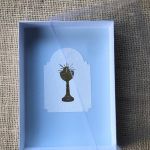 153,Kartka na komunię dla chłopca w pudełku z życzeniami  - 153,Kartka na komunię dla chłopca w pudełku z życzeniami